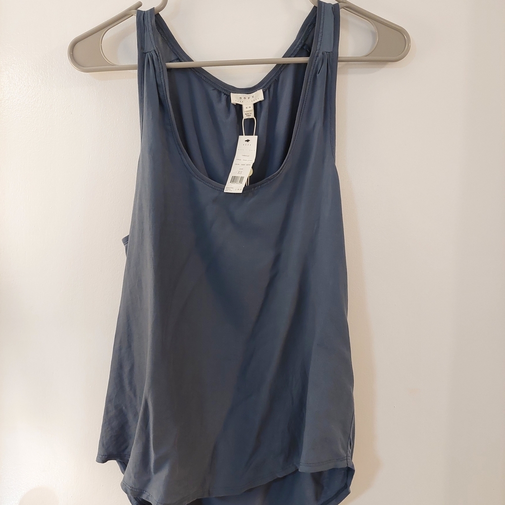 Joie Steel Blue Women's Tank Top